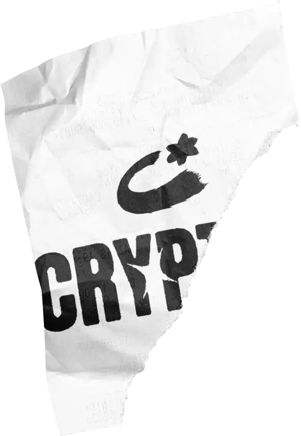 CRYPTYC - Asset Graphique - Scratch paper bout de papier